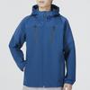 Under Armour Solid Color Sports Casual Hooded Jacket Men Jackets Blue 1374630-437