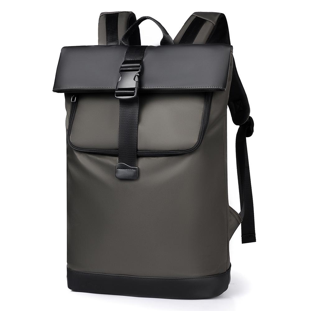 

Men s Trendy Retro Backpack: Casual, Large-Capacity Schoolbag for Students and Travelers кавовий