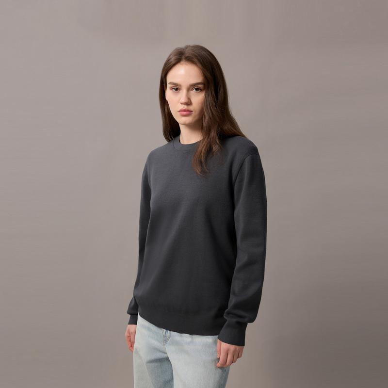 Calvin Klein Knitwear Unisex Crew Neck Moderate Base Layer 4LD374G
