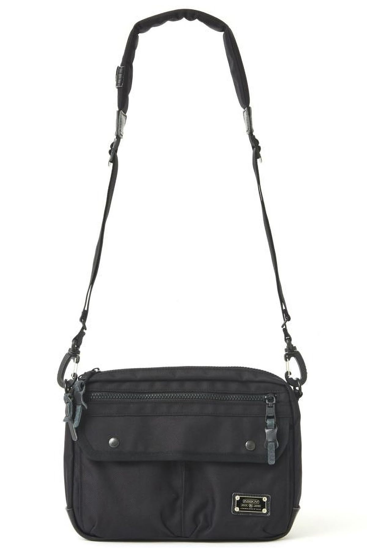 

ASSOB Балістичний нейлон Міні плечова сумка 02, Чорна (ASV-61315-BK)