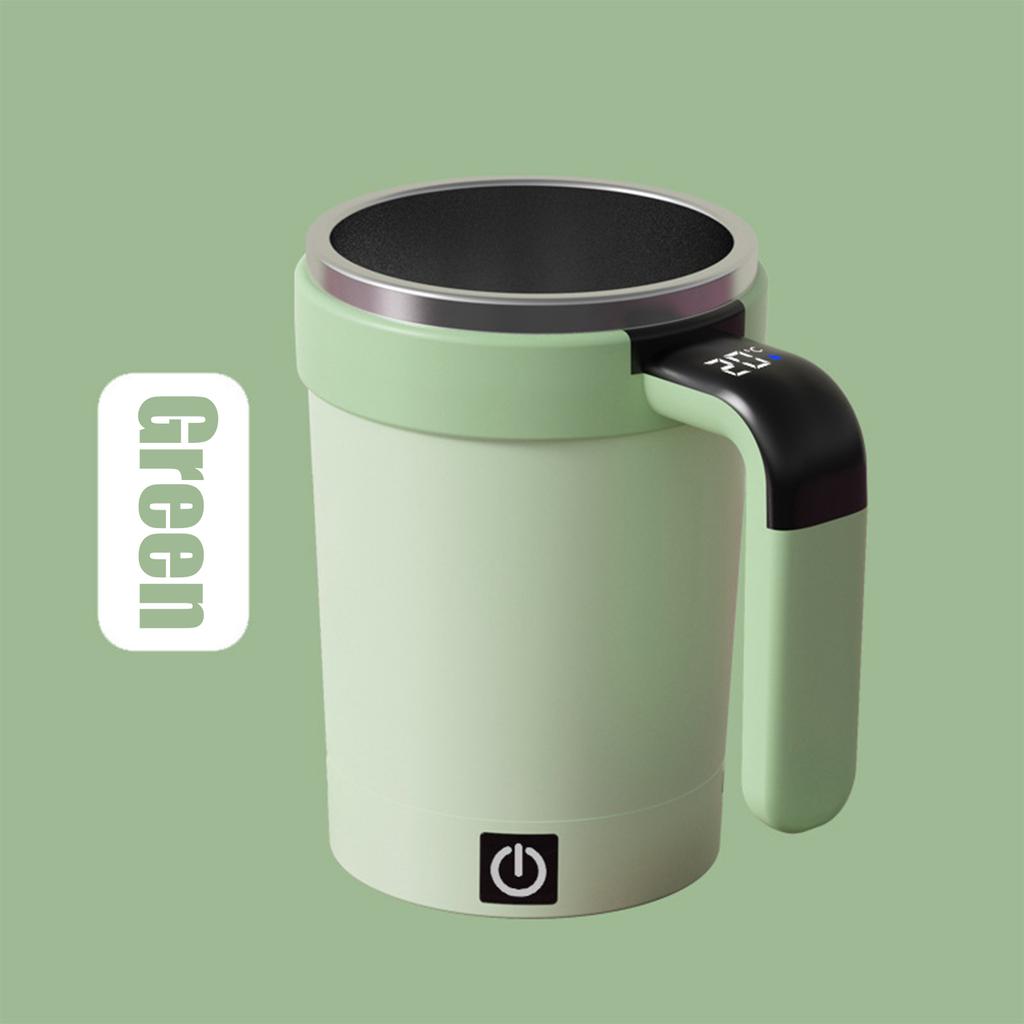 Smart Magnetisk Automatisk Rörkopp med Temperatursensor, Elektrisk Bärbar Kaffekopp, Kopp, Isolerad Flaska för Träning.