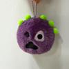 Kawaii Idol Plush Keychain Cortisball Green Album Merch Keyring Fan Bag Charm Accessories Gift Collection