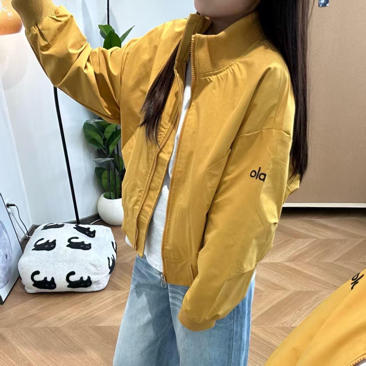 

Женская ретро американско-корейская бейсбольная куртка со стойкой - издание Осень 2025 M (90-105 Jin)