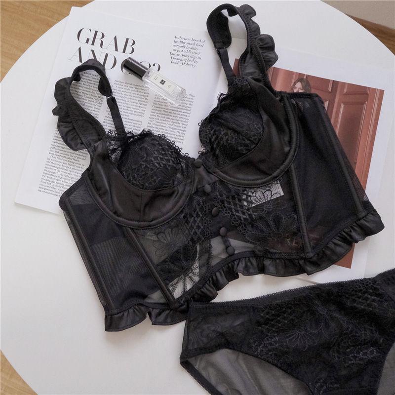 The new model gathers small breasts with chest braces, pure desire sexy underwear, with double breasts, beautiful back anti-sagging, and the new bra
