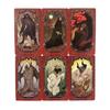 Horror Tarot Deck Card Game Full English Fortune Divination Tarot Cards For Beginner ,Suitable For Family Gathering Board Game