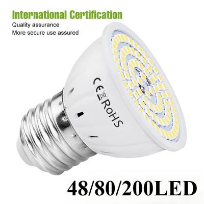 GU10 LED Light Bulb E27 Spotlight MR16 Ceiling Lamp E14 Living Room Chandelier AC220V GU5.3 For Home Bedroom Indoor Lighting B22