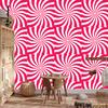 Hippie Rose Background Wallpaper for Living Room and Bedroom 50x1000