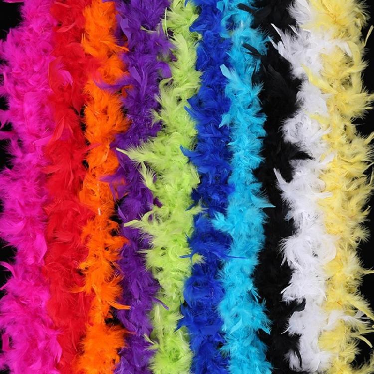 Plüsch-Truthahnfederboa Dekorationen für Party Hochzeit Kleidung Kleid Schal