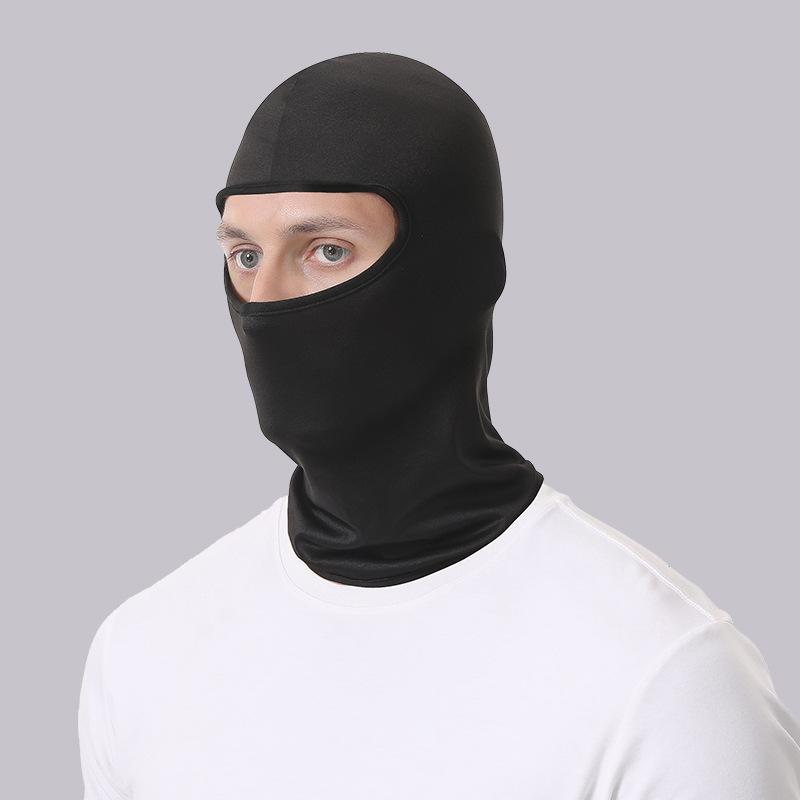 Children's UV Protection Ice Silk Balaclava Face Mask - Summer Sun Shield & Windproof Hood