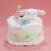 Ours en peluche pour enfants et cadeaux d'anniversaire, avec rembourrage en polyester doux.