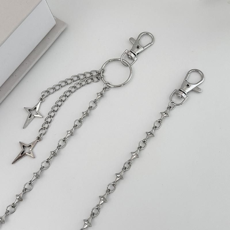 Hiphop Goth Kreativer Anhänger Schlüsselanhänger Hüftgürtel Männer Frauen Vintage Hose Hipster Jeans Kette Schmuck