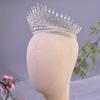 Sparkling Zinc Zinc Alloy Princess Crown Elegant Bridal Headwear Girls Party Headbands  Themed Parties