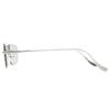 MERRY PLEASURE Sunglasses for Men and UV Available in and Smoke Women, Protection, Two-Point Design, Rimless, Square, Light-Colored Lenses, Silver,