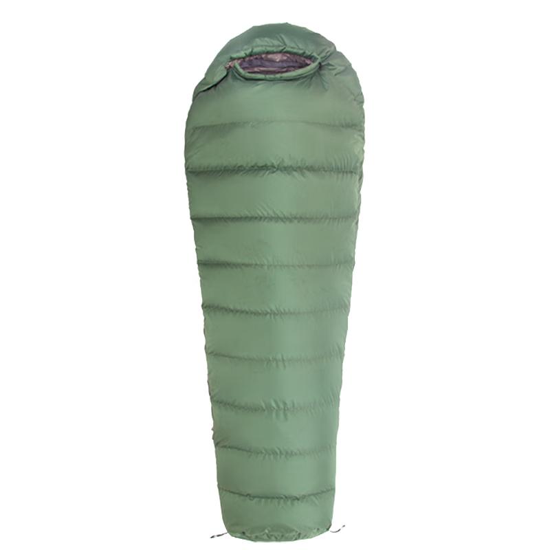 Starry Sky Tiger Outdoor Mummy Down Sleeping Bag