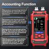 Network Cable Tester Network Tester Cable Toner Rechargeable Ethernet Wire Tester Multi-Function POE Wire Tracer Network Repair