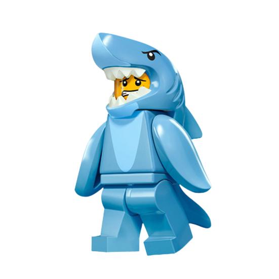 

Новинка интерактивный пластиковый строительный блок головоломка акула человек банан пингвин кролик панда мини фигурки детский подарок A