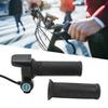 LCD Panel Throttle Grip, Button Operated High Precision Heavy Duty Electric Scooter Twist Throttle Grip Easy Installation (36V)