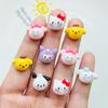 20 Pcs New Kawaii Cartoon Kitten, Puppy, Rabbit Resin Flat Back Scrapbook Figurine Diy Bow Decor Accessories Crafts A14