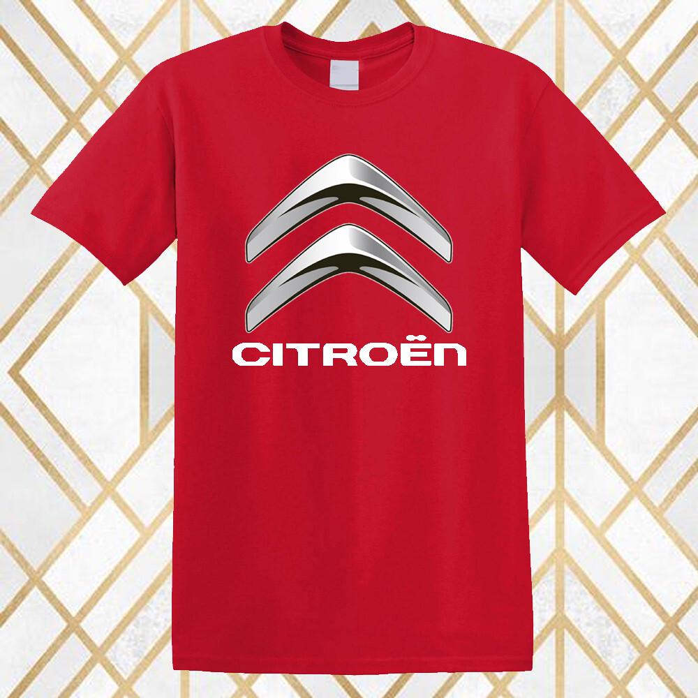 Citroen Car Men Red Size S 3XL XXL