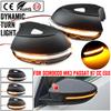 Für VW Passat B7 CC Scirocco MK3 Jetta MK6 EOS Beetle R LED Dynamische Blinker Blinker Sequentielle Seite Spiegel anzeige licht