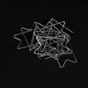 Universal 100 Pçs/set Precut 0.6mm-0.8mm Onda Quente Grampos Planos Para Grampeador De Plástico Reparação Soldador