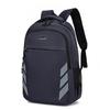 Oxford Cloth Large Capacity Backpack For Men And Women With Striped Pattern For Travel And School
