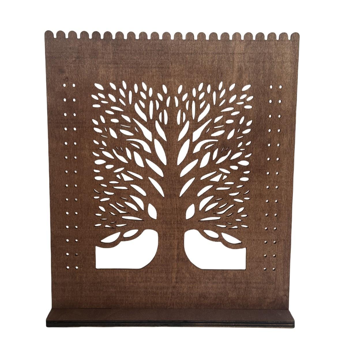 

Винтажная ажурная подставка для серег в виде дерева, подставка для украшений, настольный органайзер для декора