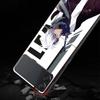 Anime Bleach Ichigo Kenpachi Phone Case For Samsung Galaxy Z Flip 7 6 5 4 3 5G Shockproof Cover Z Flip7 Flip6 ZFlip5 Flip3 Flip4