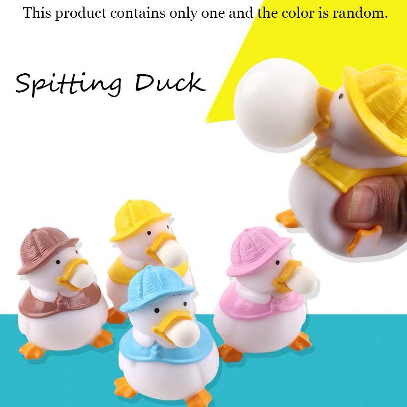 Bubble Tpr Duck Slow Rebound Toy Decompression Release Animal Figurine Gift Kids