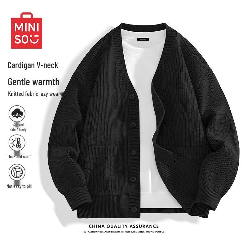 MINISO Men's Knit Sweaters & Cardigans