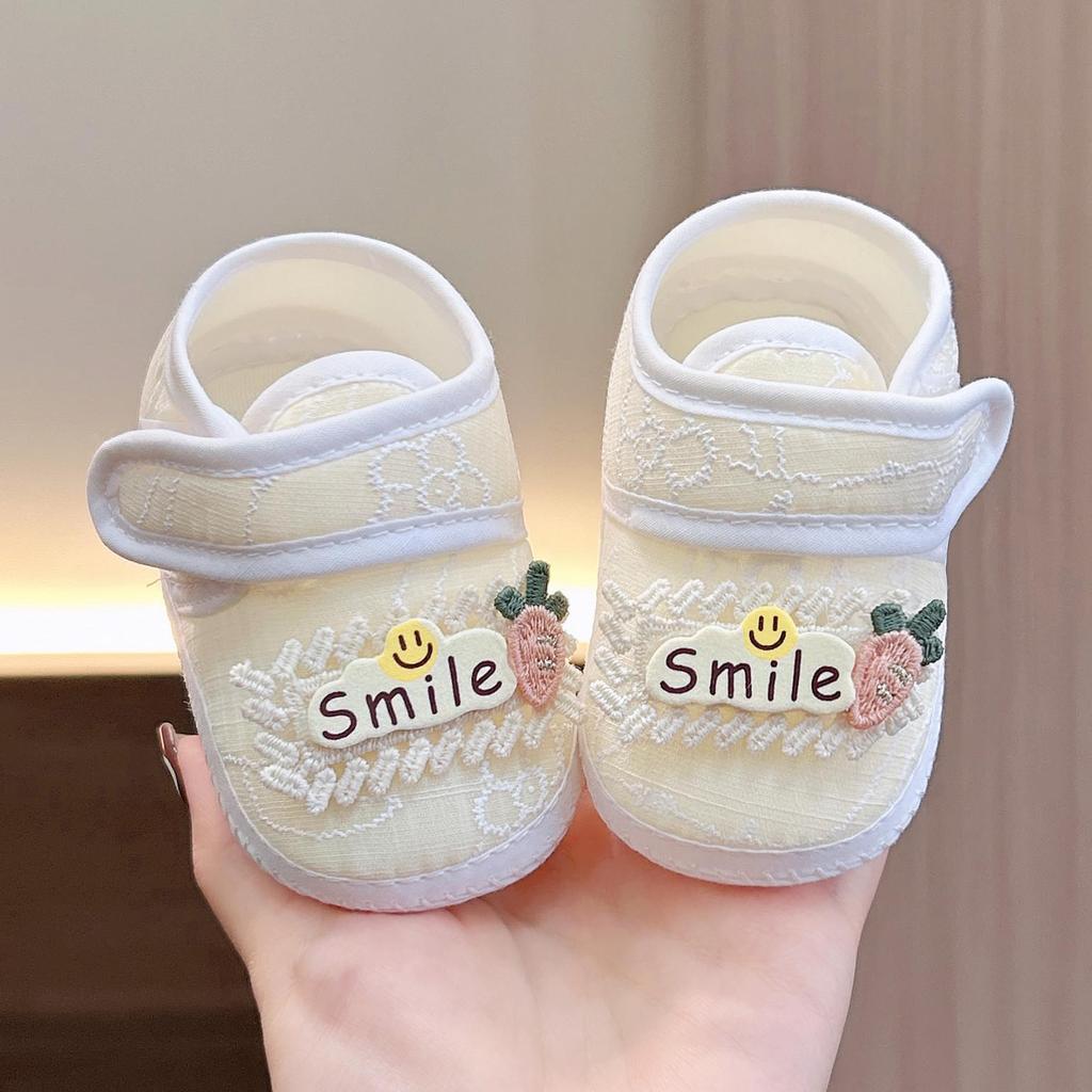 Baby Soft Sole Non-slip Pre-walking Shoes for 0-1 Year Olds - Spring & Autumn, 0-6 Months, Protects Feet, for Boys & Girls