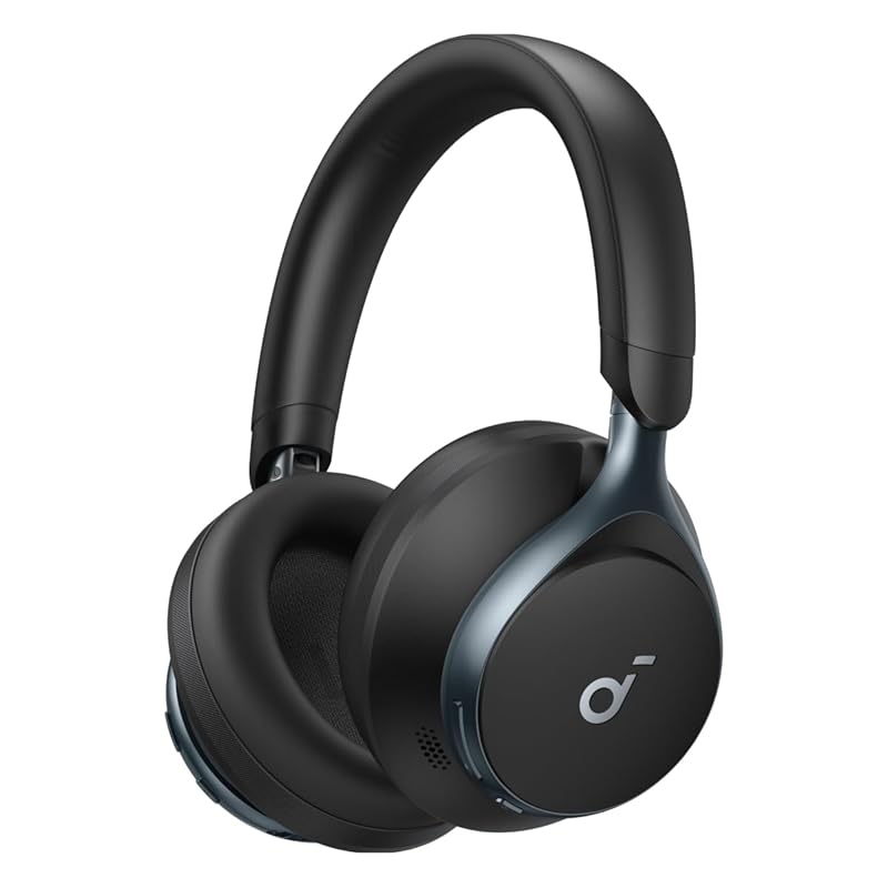 

Anker Soundcore Space One (Бездротові навушники Bluetooth 5.3) [Ультра шумозаглушення 2.0 / До 55 годин відтворення музики LDAC/висока роздільна здатність