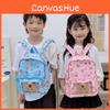 Capybara Backpack Children Cartoon Itabag Adjustable Shoulder Schoolbag Straps