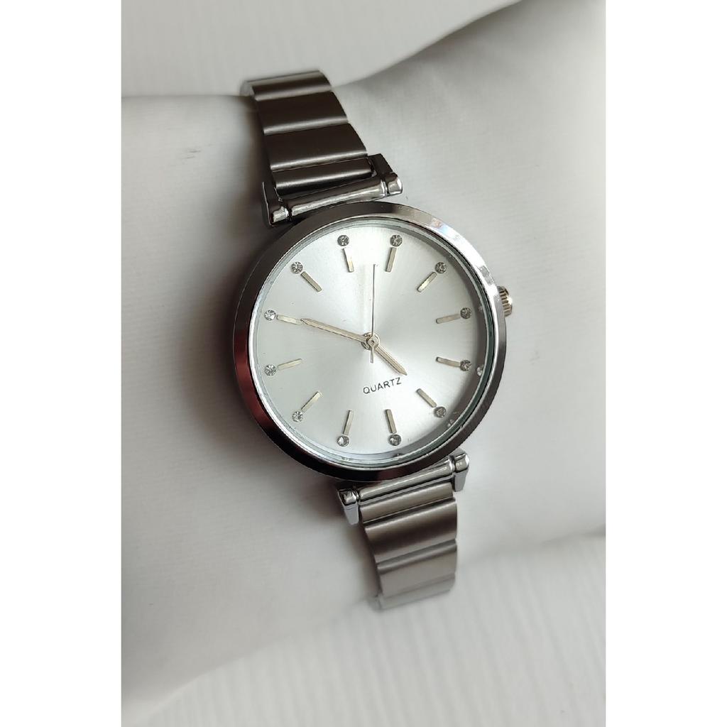 Women's Wristwatch New Fashion Vintage Metal Block Cord Gold Wristwatch