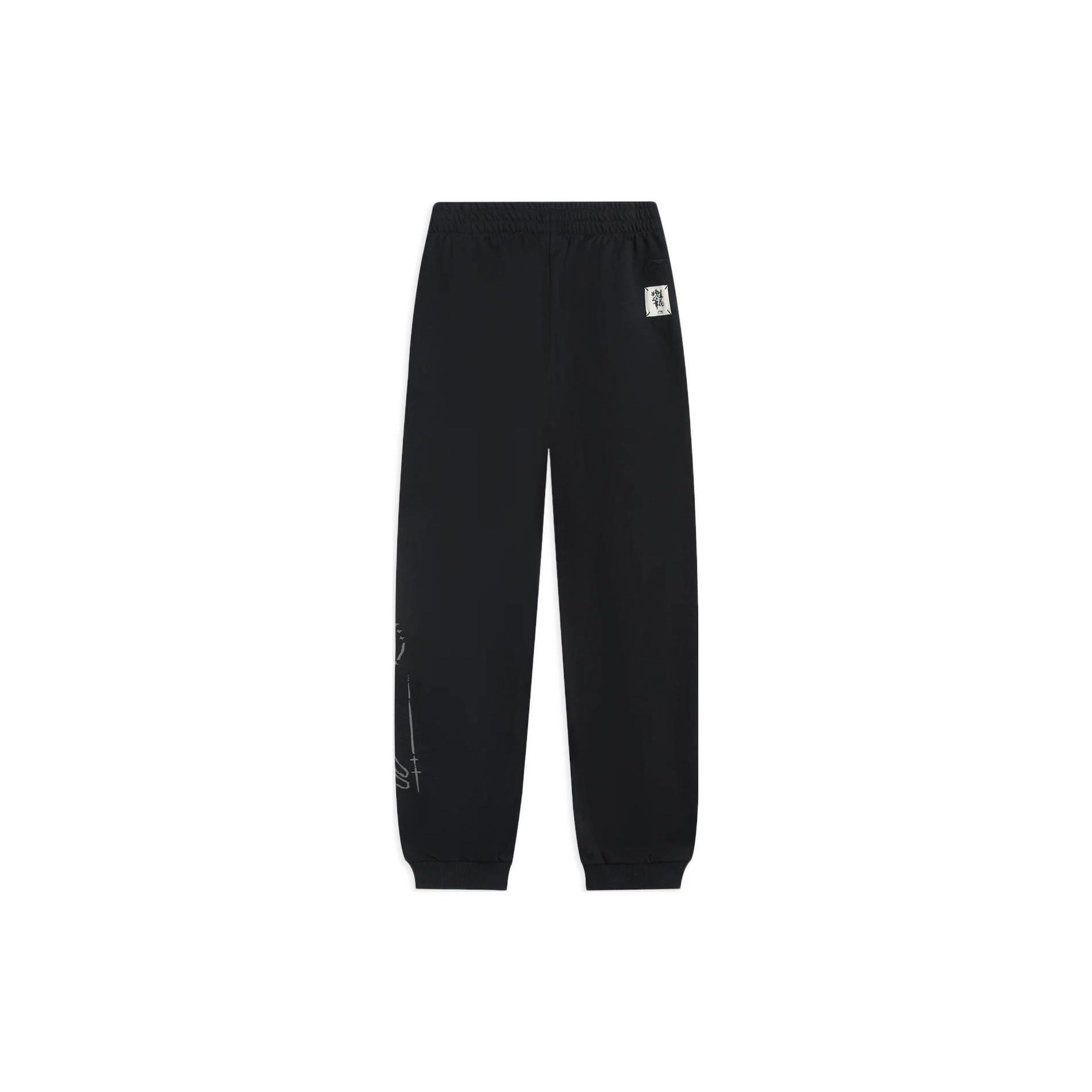 Li-Ning Graphic Joggers Sweatpants Black Men s AKLS677-2 M