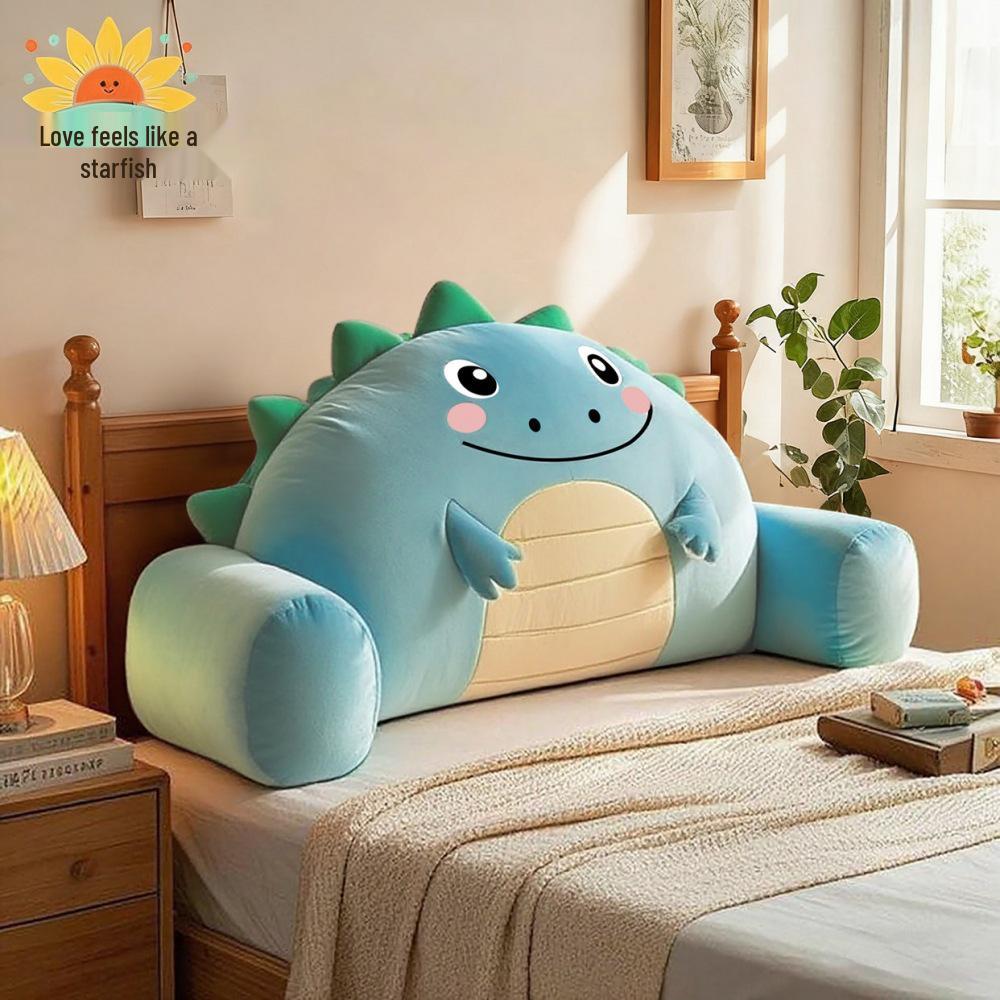 Soft Upholstered Bedside Cushion - Washable Tatami Style for Kids' Bedroom