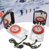Leuchtender Kompass mit Spiegel für Wandern, Klettern, Wasserdichtes Outdoor-Werkzeug