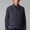 HUGO BOSS Jackets Men's Navy Blue Lapel Moderate Other 50427837-406