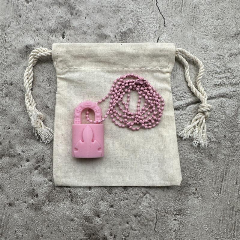 Cross Silicone Gothic Sword Colorful Necklace For Trendy Daily Wear Casual
