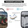 Fendt Traktor Isolierte Lunchtasche für Kinder Schul-Kühltasche Thermische Lebensmittelbox Tragbare Lunchboxen Behälter