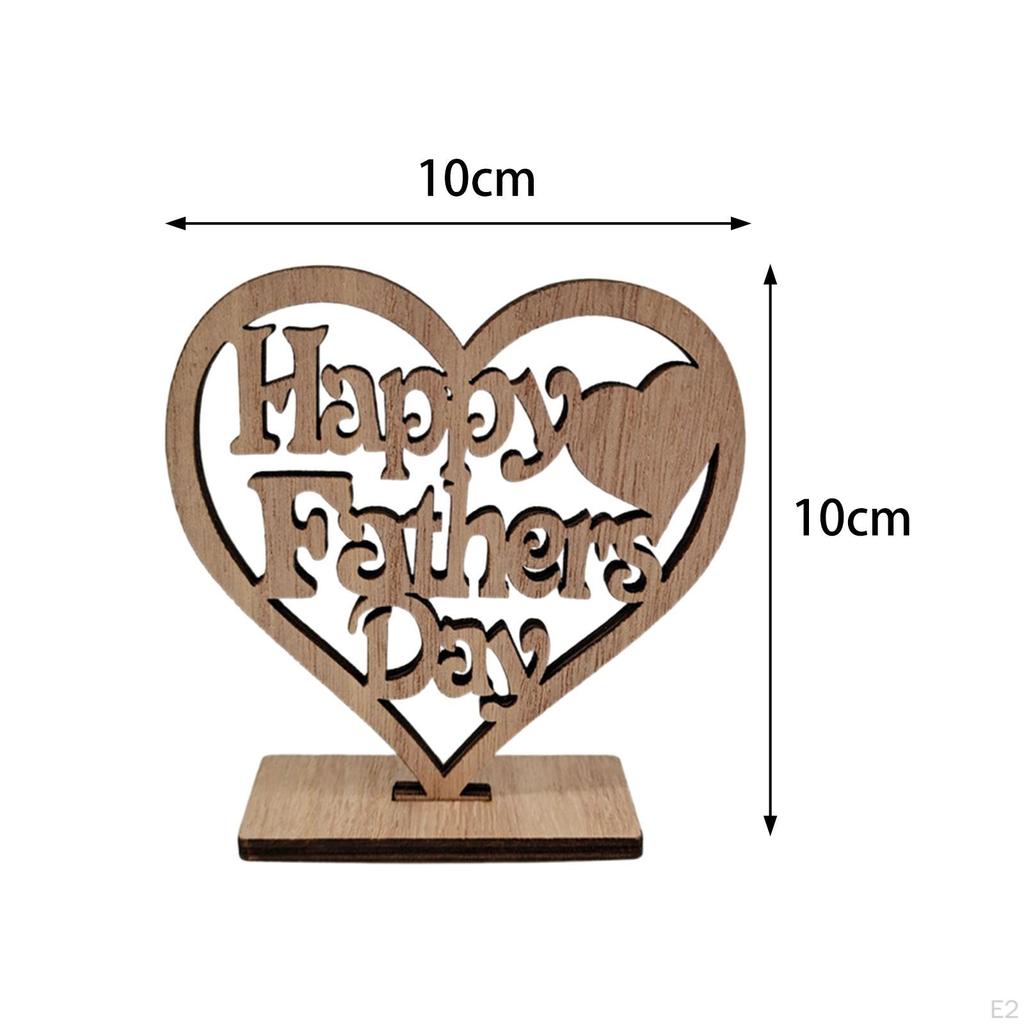 Decoration Desk Ornament Best Gifts for Dad Appreciation Decorative Sign Thoughtful Show How