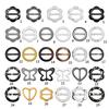 Fashionable Resin Belt Buckle for Men and Women T-shirt Corner Knotted Button