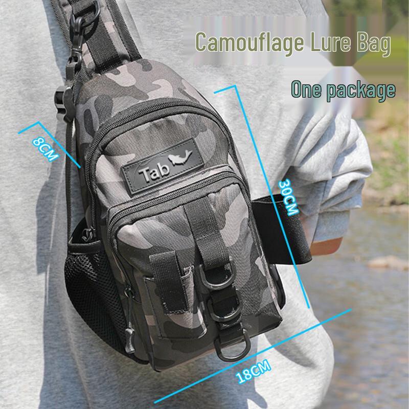 Brangdy Fishing Tackle Storage Crossbody Bag