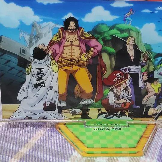 

One Piece Wanokuni Lohaedan Shanks Buggy Trading Acrylic Stand
