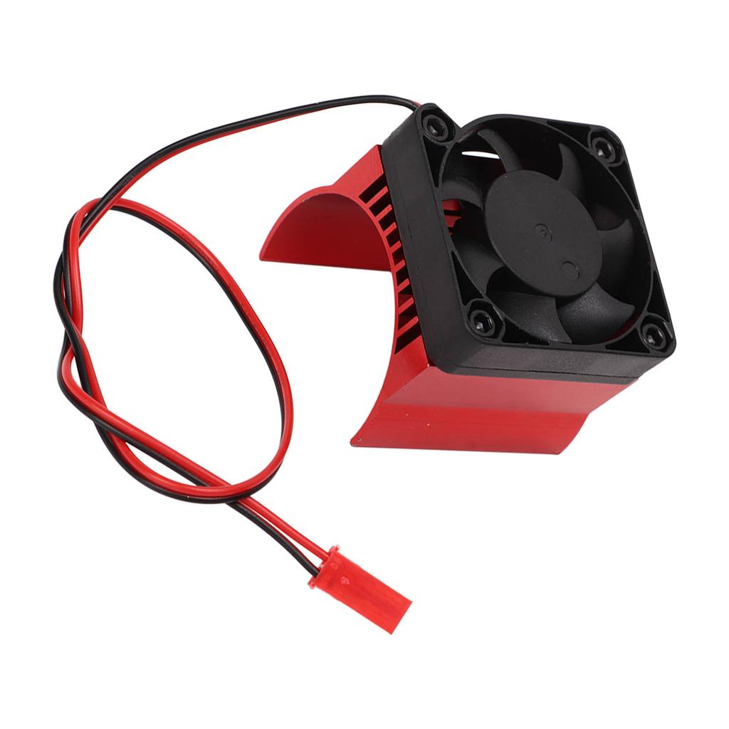 Motor Heat Sink Aluminum Alloy Stable Efficient Temperature Control Cooling Fan for 42mm Dia Motor 1Celsius8 RC   5V