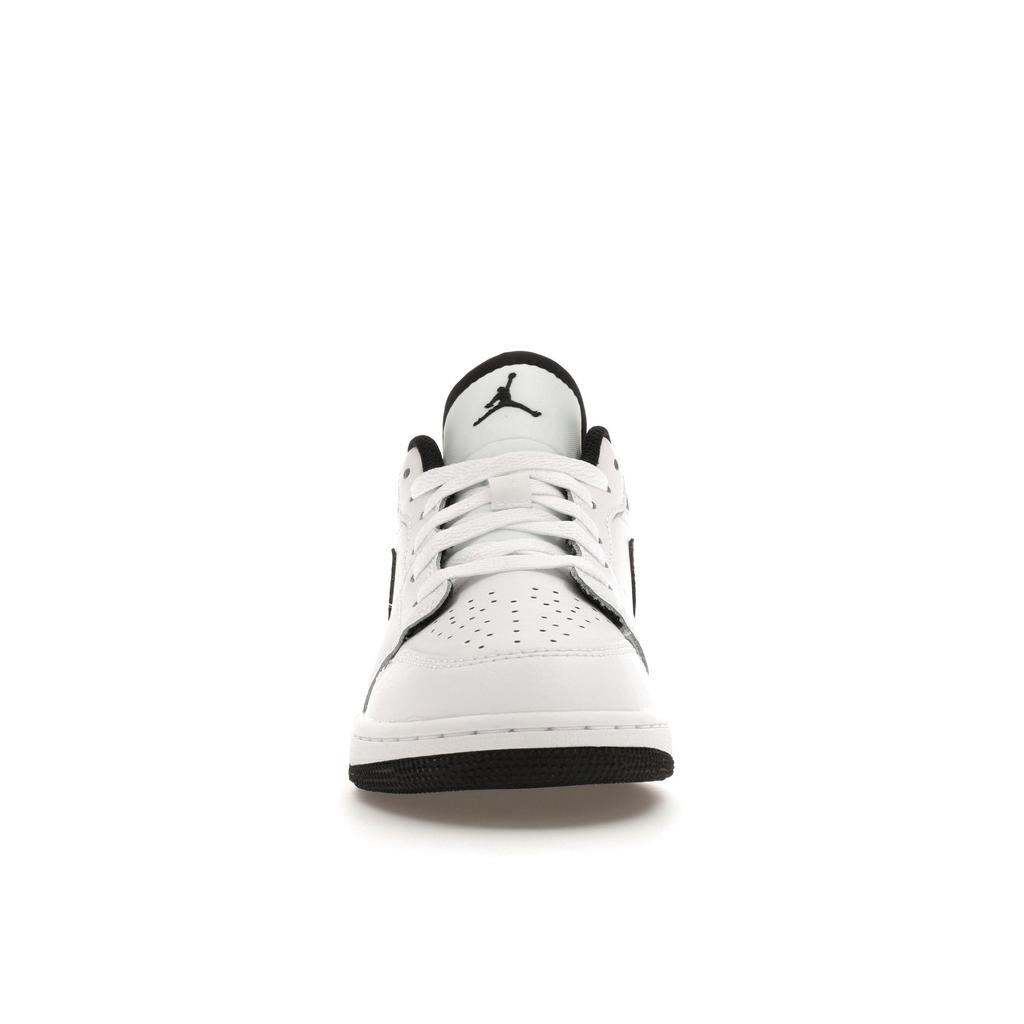Air Jordan 1 Low GS White Black Reverse Panda 553560-132