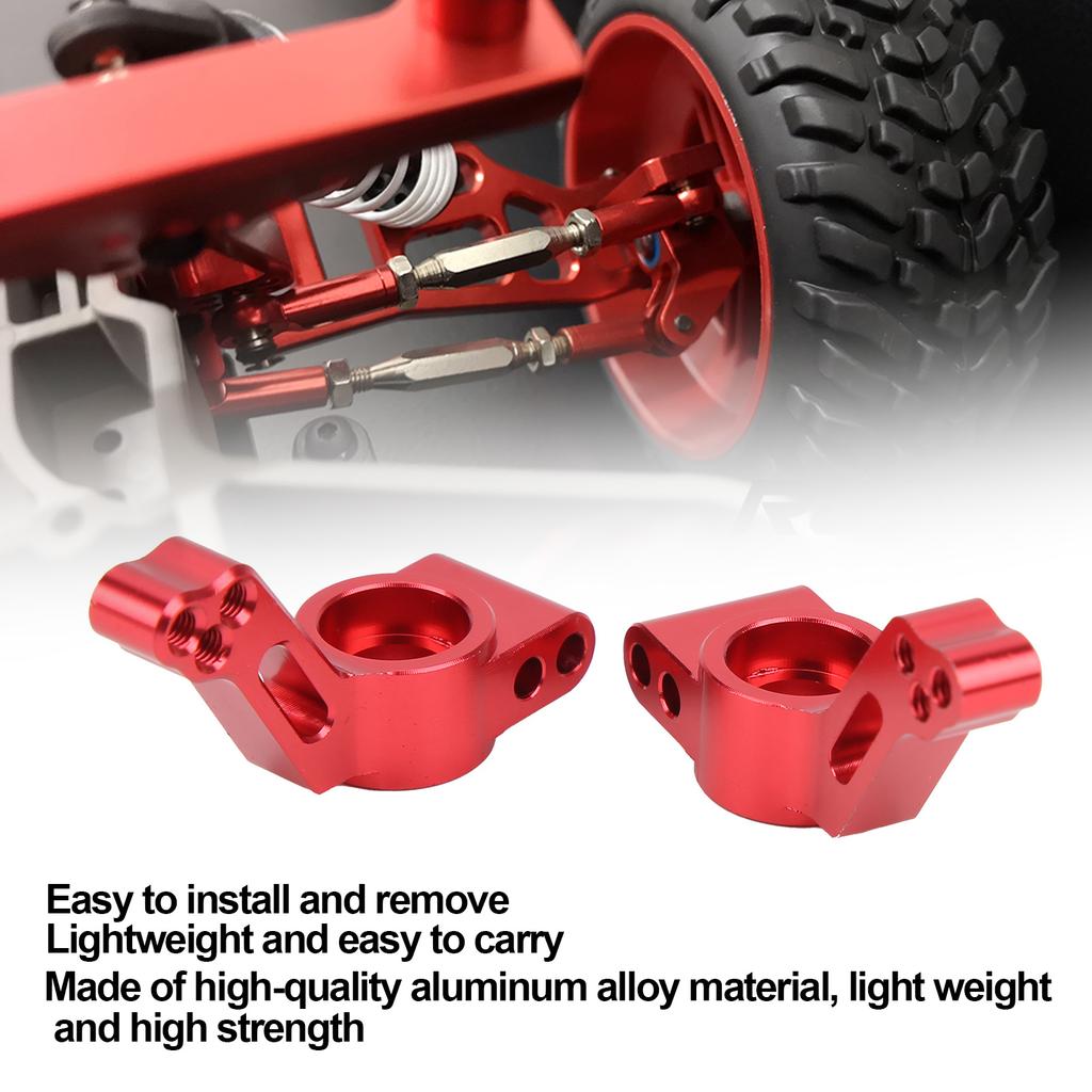 RC Aluminium Alloy Rr Hub Carrier with Brings for   Slash 2  1/10 RC Car Upgrade Parts