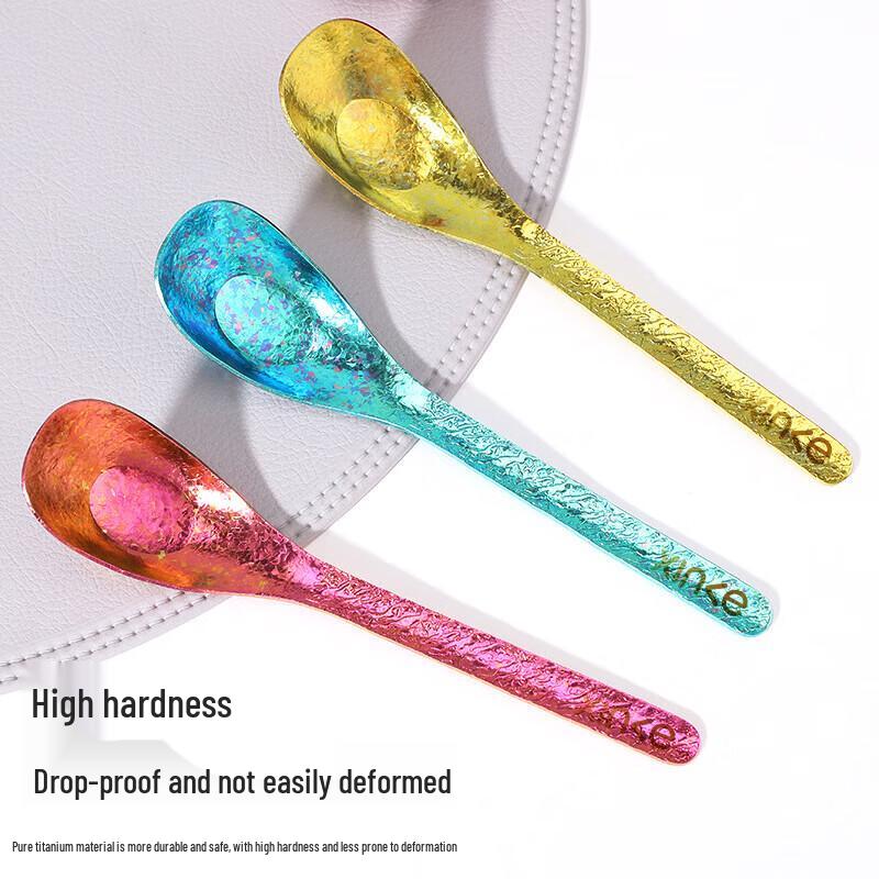 Xinke Pure Titanium Yuanbao Spoon