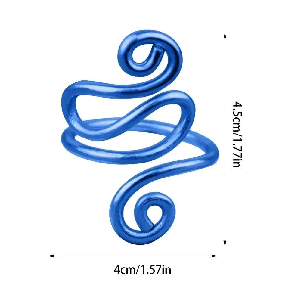 Adjustable Knitting Crochet Loop Ring Knittied Yarn Guide Hook Finger Faster Holder Thimble Crocheters Thread Ring Sewing Tools