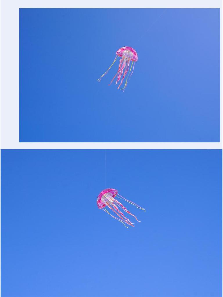2026 New Cartoon Jellyfish Kite for Beginners – Easy to Fly Outdoors for Kids and Adults